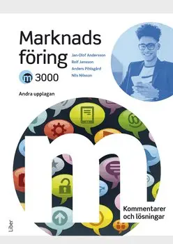 Rolf Jansson, Jan-Olof Andersson, Anders Pihlsgård, Nils Nilsson - M3000 Marknadsföring Kommentarer och lösningar, Häftad