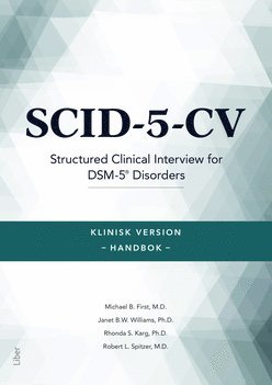 bokomslag SCID-5-CV Klinisk version Handbok