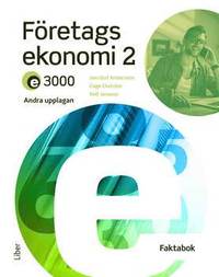 bokomslag E3000 Företagsekonomi 2 Faktabok