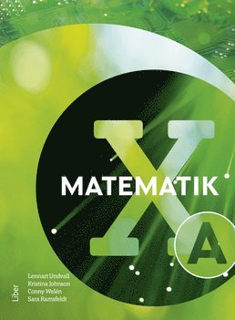 Matematik X A-boken 1