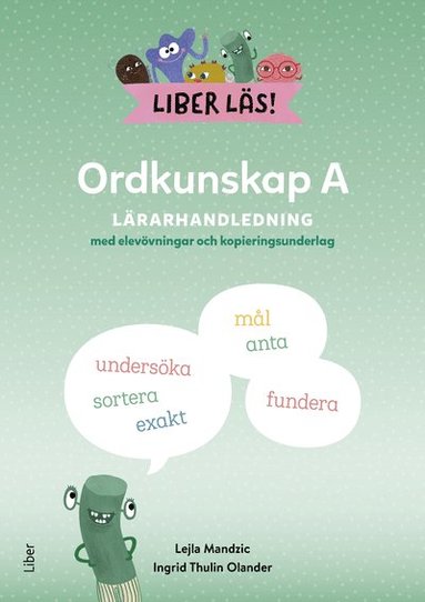 bokomslag Liber Läs Ordkunskap A Lärarhandledning med elevmaterial