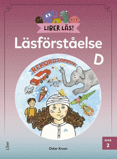 Oskar Kroon - Liber Läs Läsförståelse D nivå 2, Häftad
