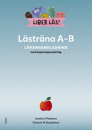 bokomslag Liber Läs Lästräna A-B Lärarhandledning med kopieringsunderlag