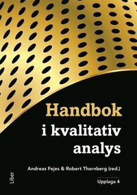 bokomslag Handbok i kvalitativ analys