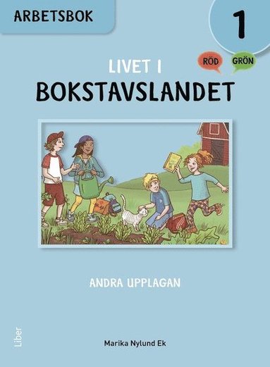 bokomslag Livet i Bokstavslandet Arbetsbok 1