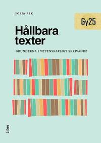 bokomslag Hållbara texter : grunderna i vetenskapligt skrivande