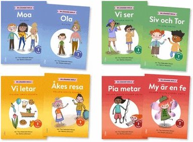 Tina Hedendahl Nilsson - Börja läsa 1 (8 titlar x1) paket, Inbunden