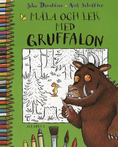 bokomslag Måla och lek med Gruffalon