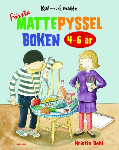 Kristin Dahl - Första Mattepysselboken 4-6 år, Häftad