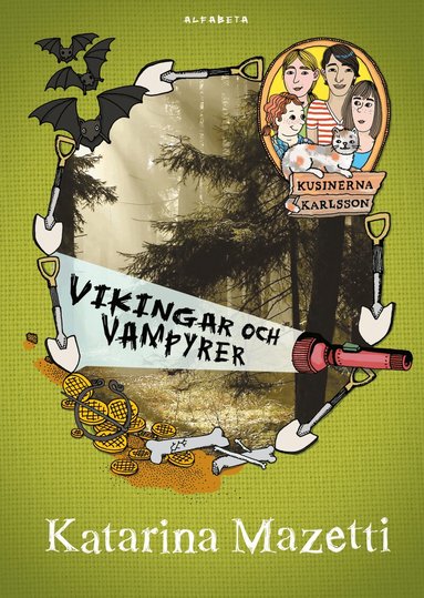 Katarina Mazetti - Vikingar och vampyrer, Inbunden