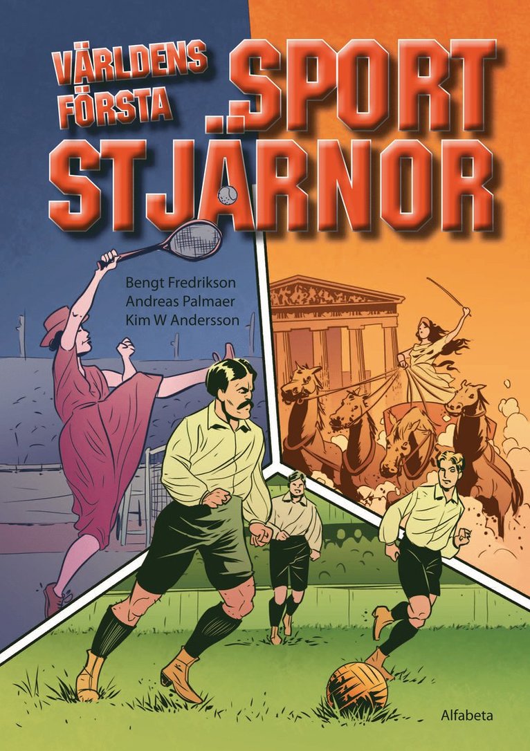Andreas Palmaer, Bengt Fredrikson - Världens första sportstjärnor, Kartonnage