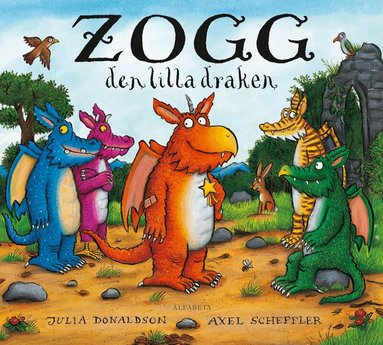 Julia Donaldson - Zogg den lilla draken, Inbunden