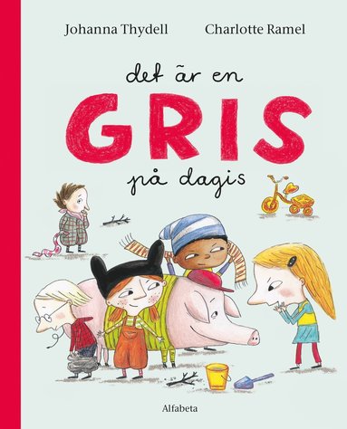 bokomslag Det är en gris på dagis