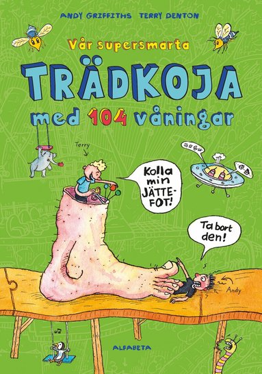 Andy Griffiths - Vår supersmarta trädkoja med 104 våningar, Inbunden
