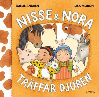 Emilie Andrén, Lisa Moroni - Nisse & Nora träffar djuren, Kartonnage