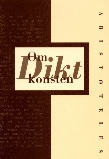 bokomslag Om diktkonsten