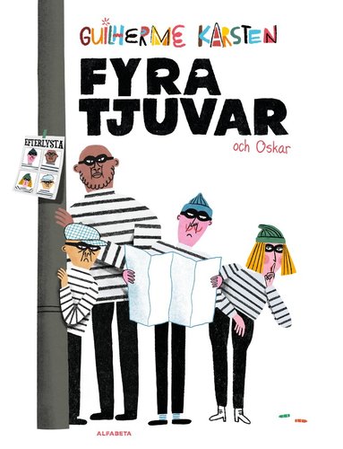 Guilherme Karsten - Fyra tjuvar och Oskar, Inbunden