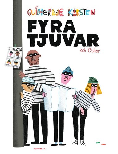 bokomslag Fyra tjuvar och Oskar