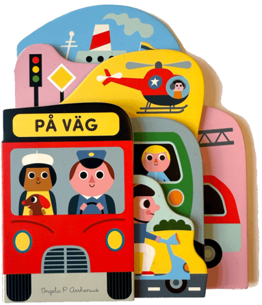 Ingela P Arrhenius - På väg, Kartonnage