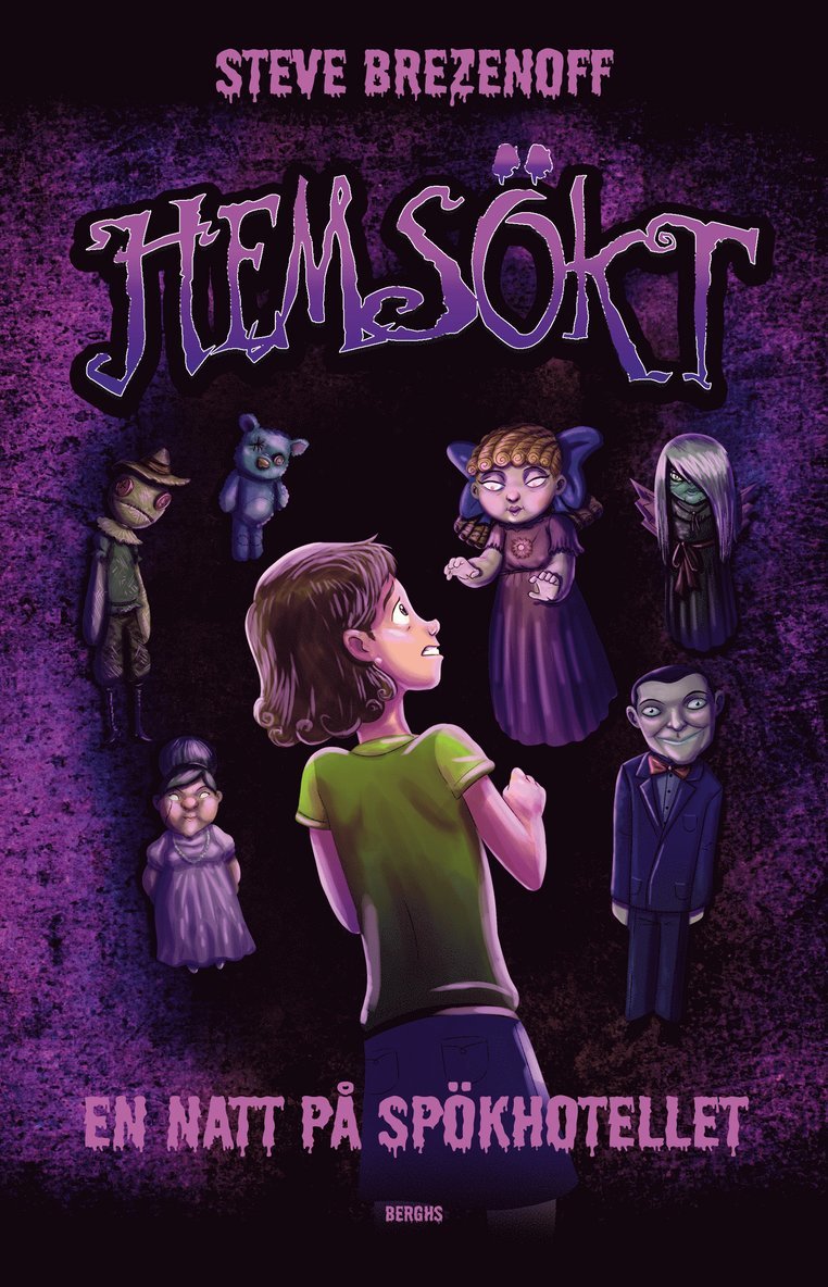 Steve Brezenoff - Hemsökt : en natt på spökhotellet, Inbunden