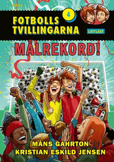 Måns Gahrton - Målrekord! (lättläst), Inbunden