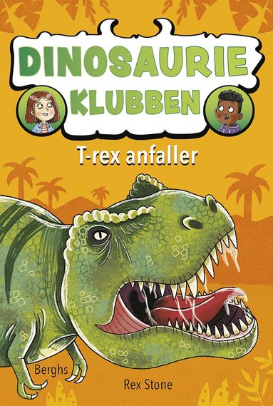 bokomslag T-rex anfaller