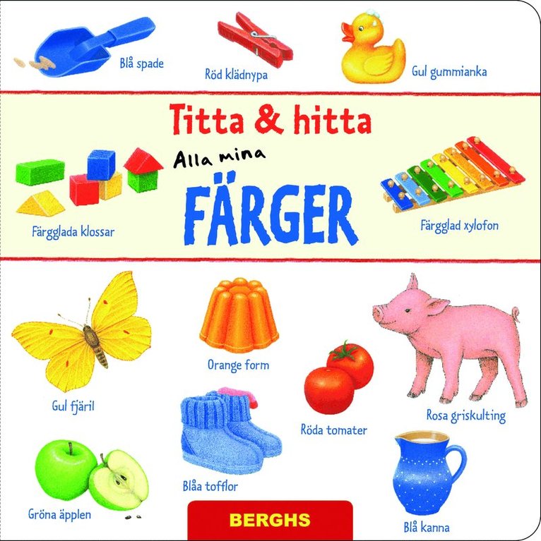 Titta & hitta. Alla mina färger 1