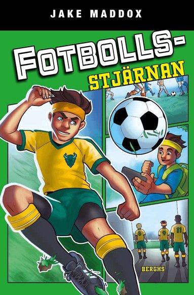 Jake Maddox - Fotbollsstjärnan, Inbunden
