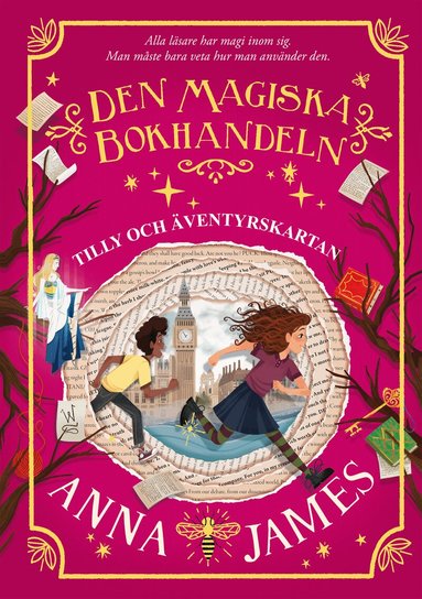 Anna James - Tilly och äventyrskartan, Inbunden