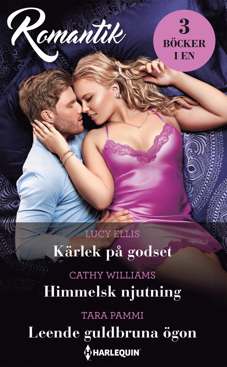 Lucy Ellis, Tara Pammi, Cathy Williams - Kärlek på godset ; Himmelsk njutning ; Leende guldbruna ögon, Häftad