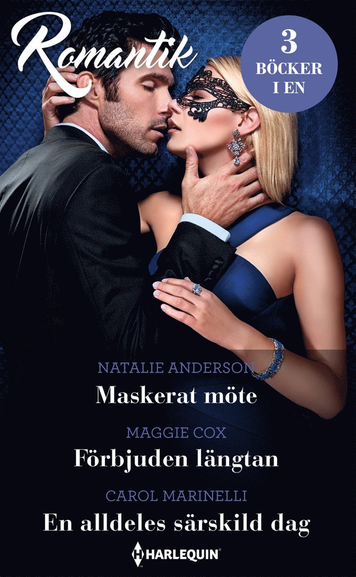 Natalie Anderson, Maggie Cox, Carol Marinelli - Maskerat möte ; Förbjuden längtan ; En alldeles särskild dag, Häftad