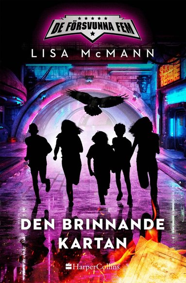 Lisa McMann - Den brinnande kartan, Kartonnage