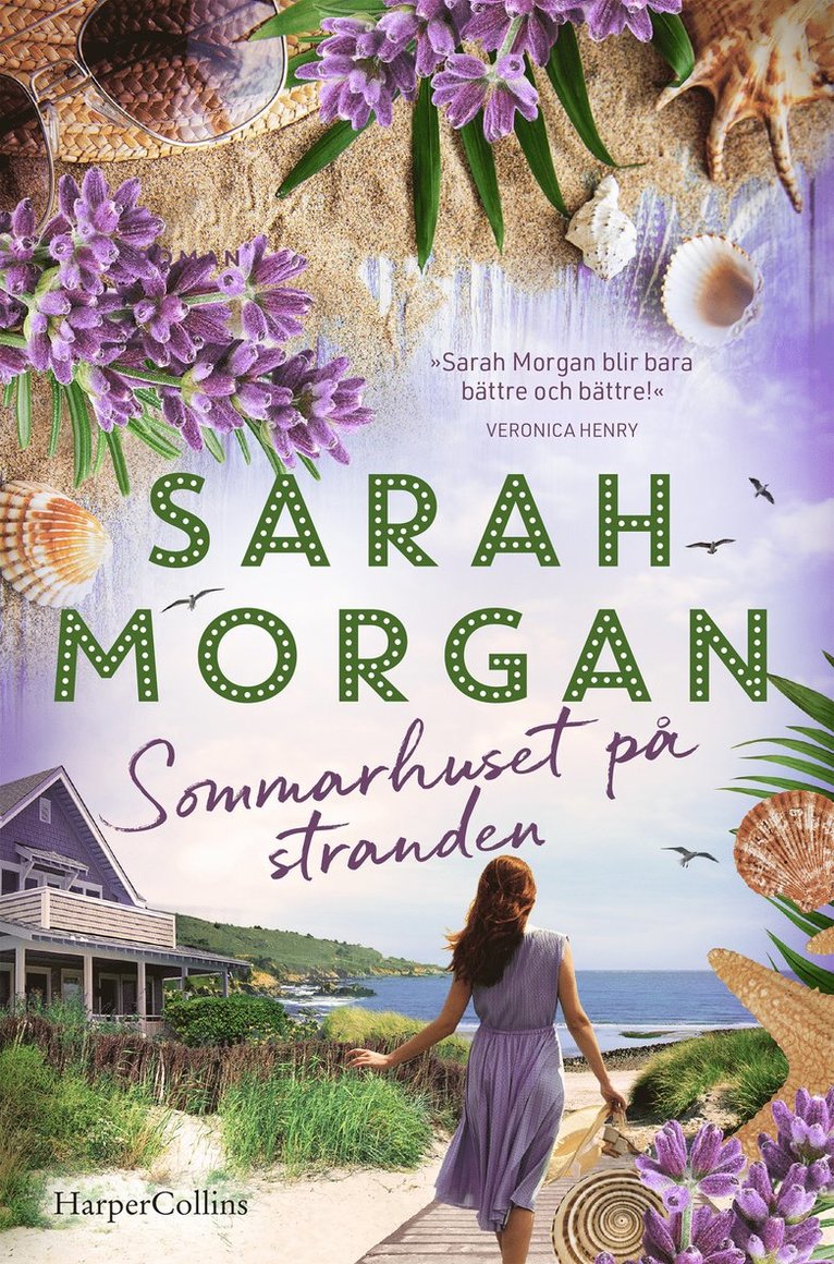 Sarah Morgan - Sommarhuset på stranden, Inbunden