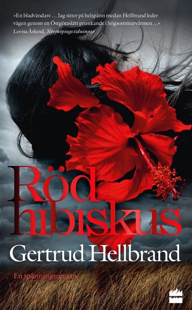 Gertrud Hellbrand - Röd hibiskus, Pocket