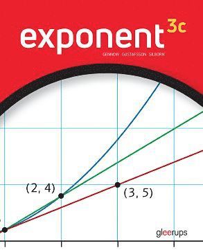 Susanne Gennow, Ing-Mari Gustafsson, Bo Silborn - Exponent 3c, 2:a upplagan, Kartonnage