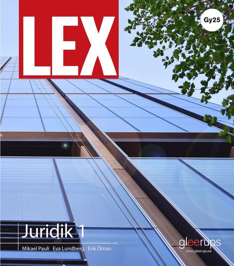 Eva Lundberg, Mikael Pauli, Erik Öman - LEX Juridik 1, bok, Gy25, Häftad