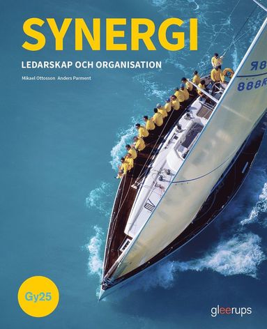 bokomslag Synergi Ledarskap och organisation, bok, Gy25 : Ledarskap och Organisation