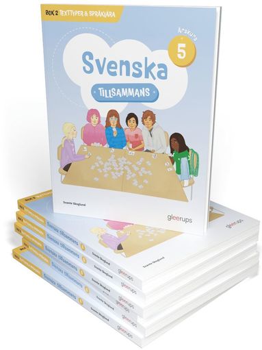 bokomslag Svenska tillsammans 5, bok 2, Texttyper & Språklära, 10 ex