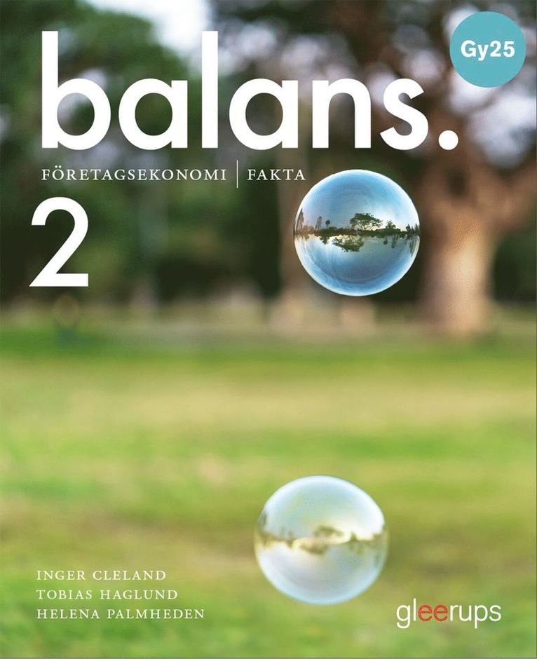 Balans Företagsekonomi 2, faktabok, Gy25