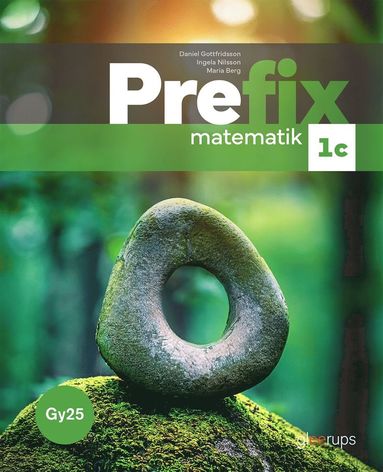 bokomslag Prefix matematik 1c, bok, Gy25