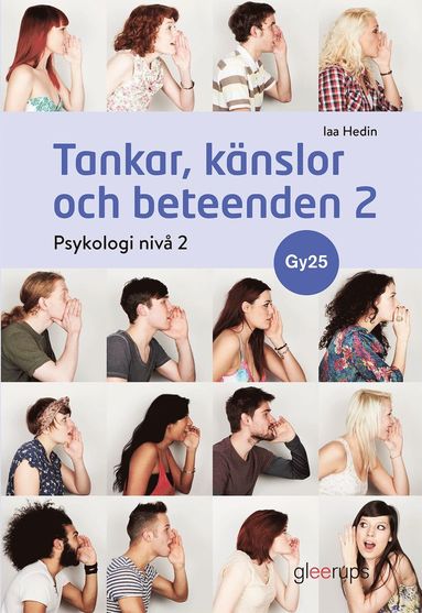 bokomslag Tankar, känslor och beteenden Psykologi 2, bok, Gy25