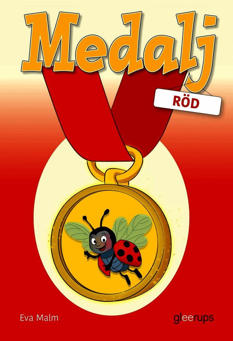 Medalj röd, svenska