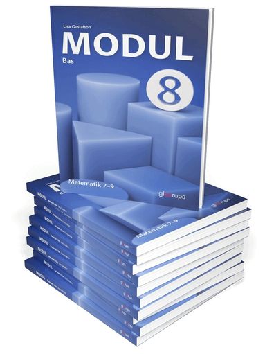 Lisa Gustafson - Modul matematik 8, bas, 10 ex, Häftad