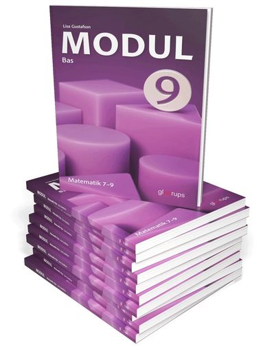 Lisa Gustafson - Modul matematik 9, bas, 10 ex, Häftad