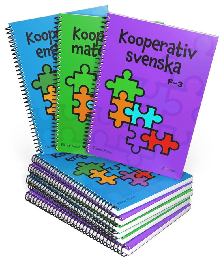 Ellinor Roos - Kooperativ matematik F-3 + svenska F-3+ engelska F-3, Häftad