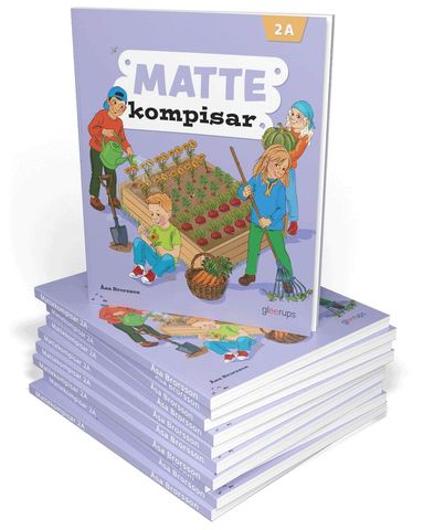 Åsa Brorsson - Mattekompisar 2, elevbok A, 25 ex, Häftad