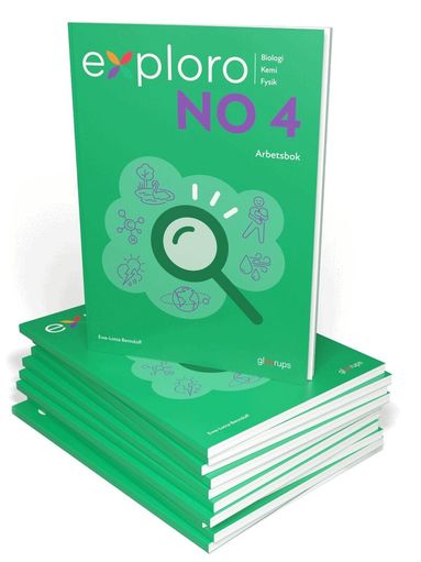 Ewa-Lotta Benndoff - Exploro NO åk 4, arbetsbok, 25 ex, Häftad