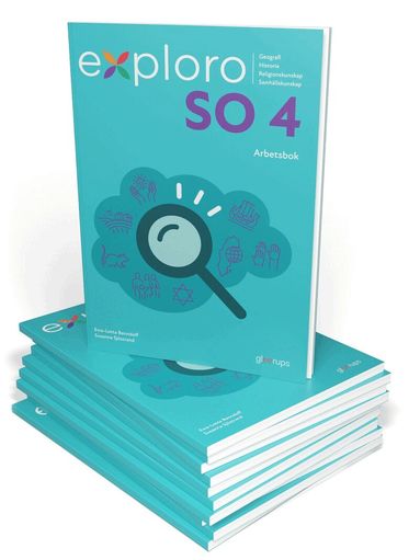 Ewa-Lotta Benndoff, Susanna Sjöstrand - Exploro SO åk 4, arbetsbok, 25 ex, Häftad