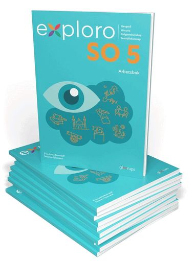 Ewa-Lotta Benndoff, Susanna Sjöstrand - Exploro SO åk 5, arbetsbok, 25 ex, Häftad