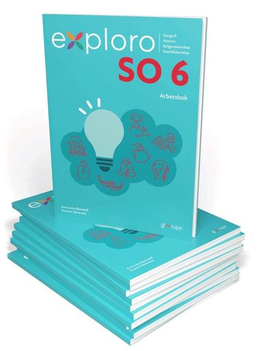 Ewa-Lotta Benndoff, Susanna Sjöstrand - Exploro SO åk 6, arbetsbok, 25 ex, Häftad